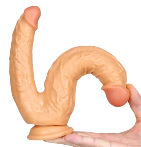 Realistični dvostranski dildo