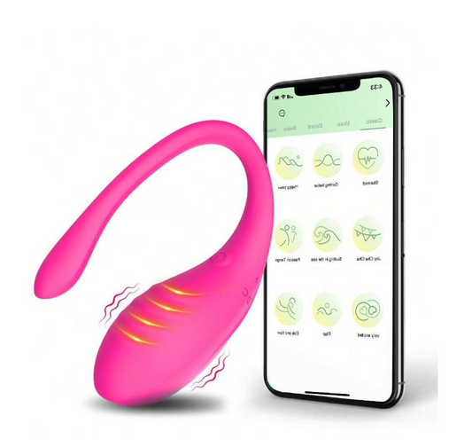 App Remote-Control Egg Vibrator