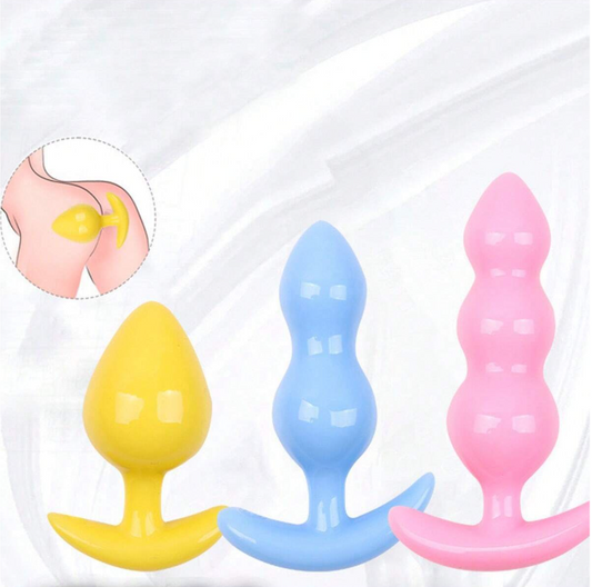 Soft Silicone Anal Plugs