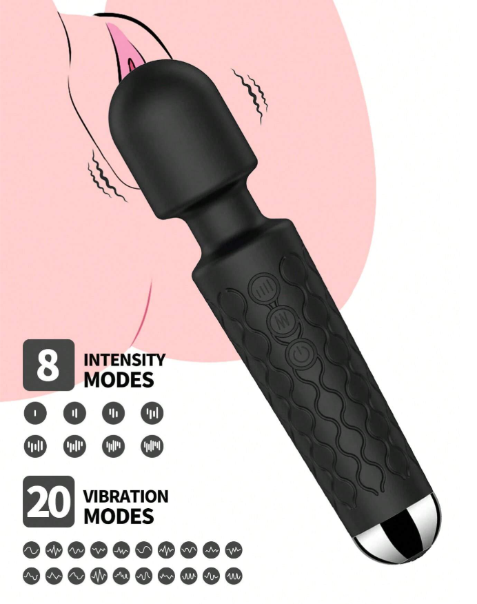 Vibrator z 20 načini