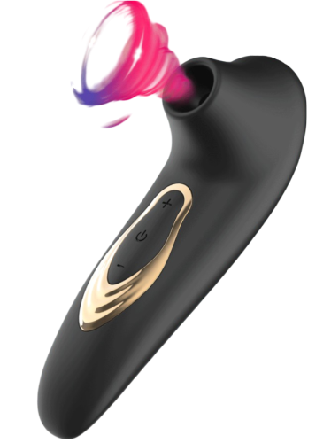 Black Clitoral Sucker Vibrator